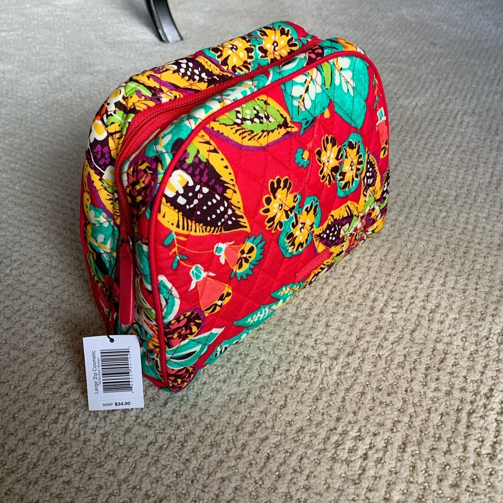 NWT! Vera Bradley Rumba Large Cosmetic